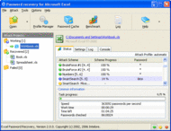 Excel Password Recovery Wizard screenshot